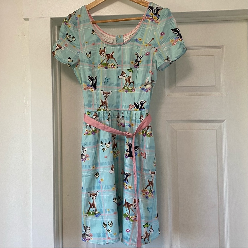 Stitch Shoppe By Loungefly Disney Bambi Plaid Olivia Dress